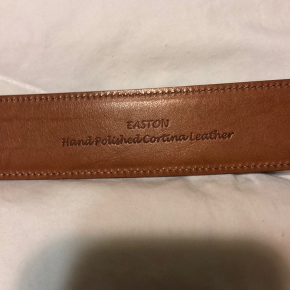 Cortina Leather Dress Belt - Picture 5 of 7